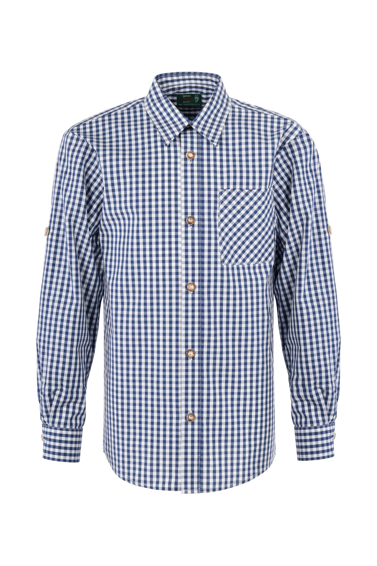 Karo-Trachtenhemd