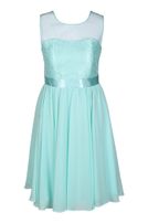 Girls-Chiffon-Kleid mit Stola
