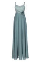 Girls-Chiffon-Kleid, lang