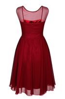 Girls-Chiffon-Kleid mit Stola