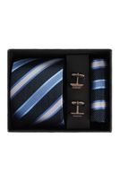 SET: Krawatte/Tuch/M-Knöpfe